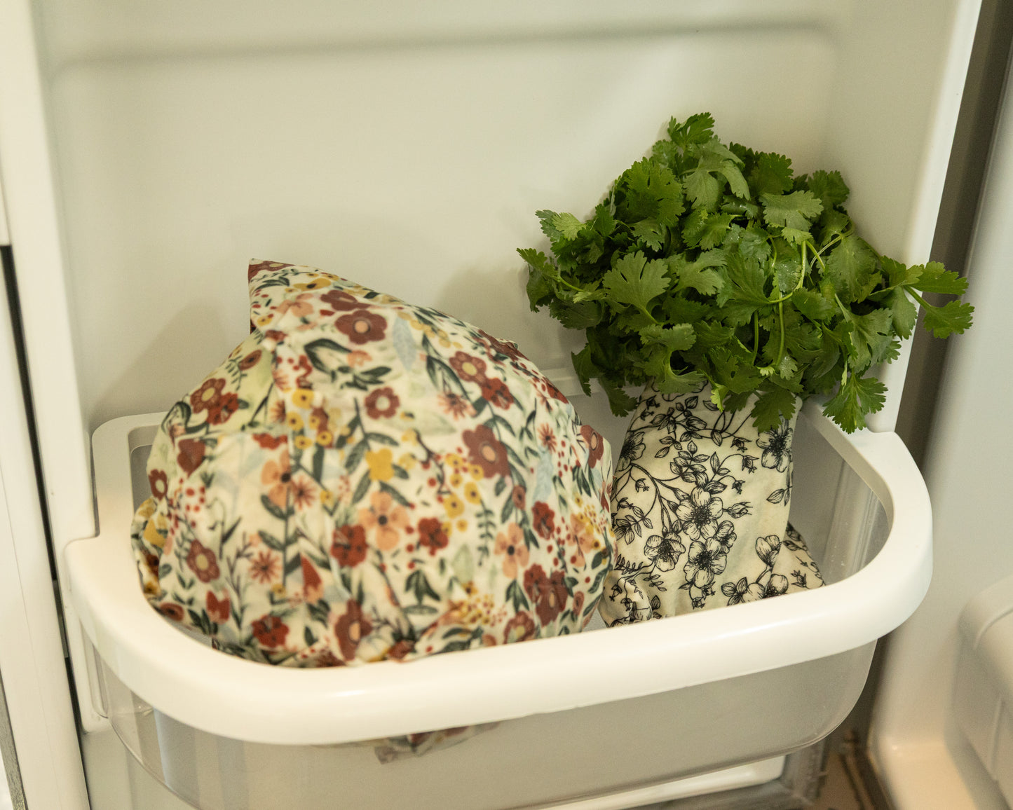 Beeswax Food Wrap Set - Embroidered Bee