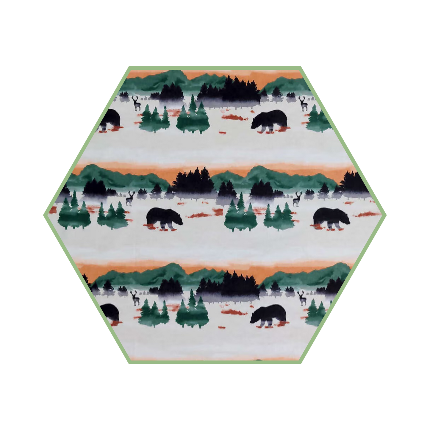 Reusable Paper Towels - Wilderness Landscape
