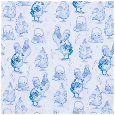 Beeswax Food Wrap - Toile Chicken