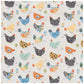 Beeswax Bread Bag - Funky Chicken
