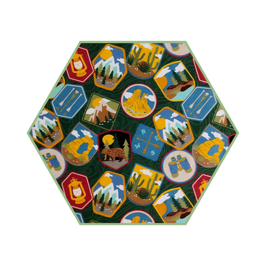 Reusable Paper Towels - Adventure Badge