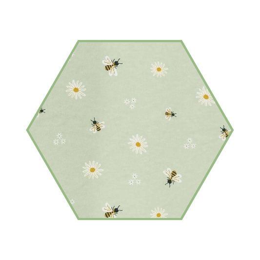 Reusable Paper Towels - Bees and Daisies
