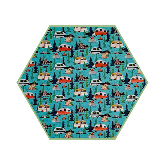 Reusable Paper Towels - Camping Critters