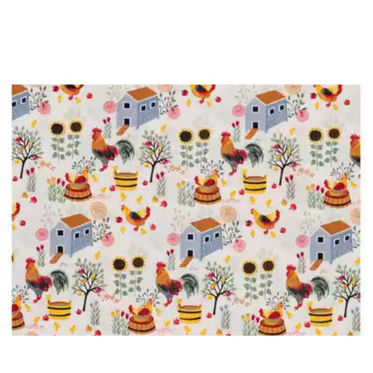 Beeswax Bread Wrap - Chicken Coop