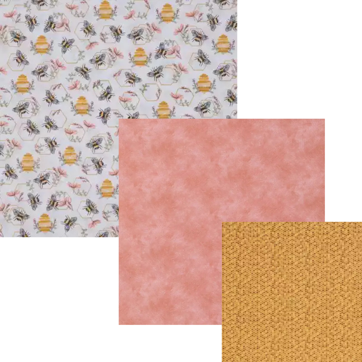 Beeswax Food Wrap Set - Embroidered Bee