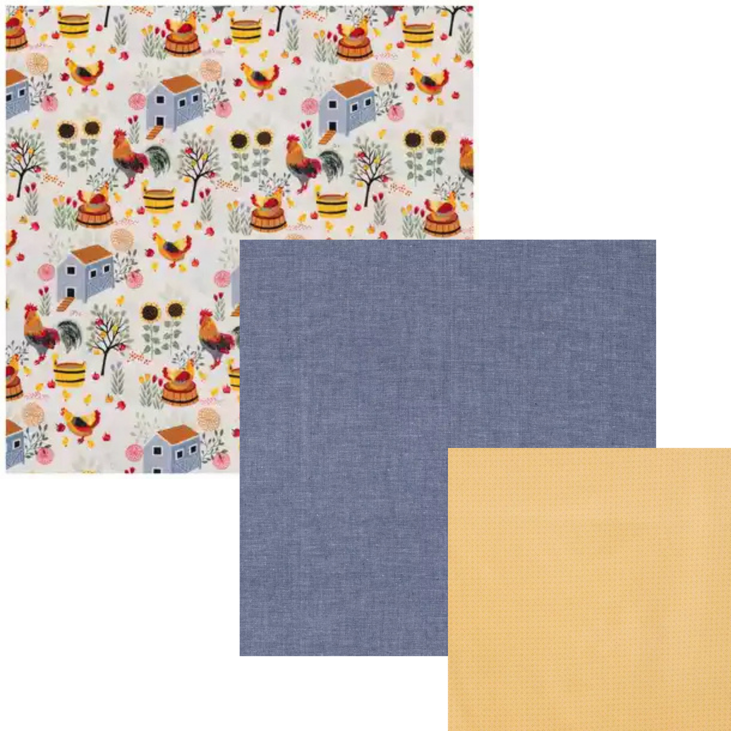 Beeswax Food Wrap Set - Chicken Coop