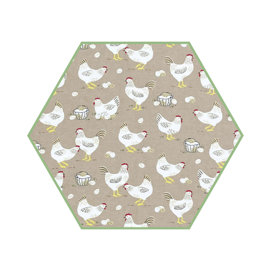 Reusable Paper Towels -  Chickens